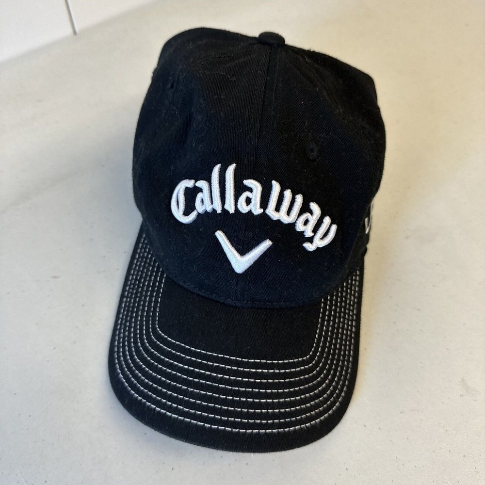 Callaway UPro Odyssey New Era Baseball Hat Cap Black One Size Golf Logo